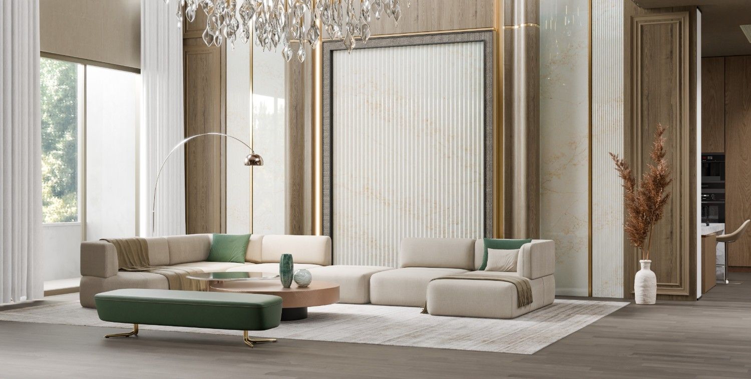 Luxe - Taj Quartz slab